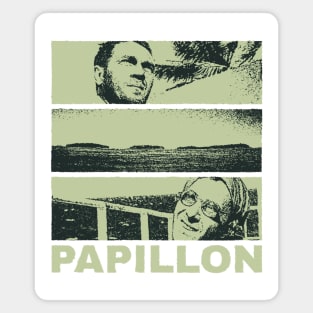 Papillon 1973 Film Magnet